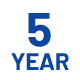 Guarantee 5 years, 24 hours services.